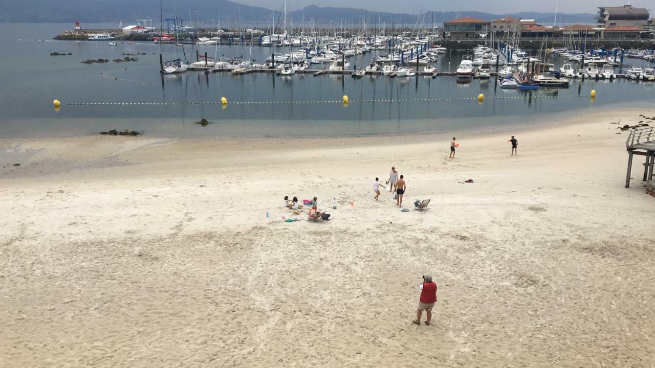Appartamento Apartamento Sanxenxo Centro Esterno foto
